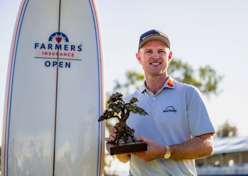 2026 Farmers Insurance Open champion Justin Rose